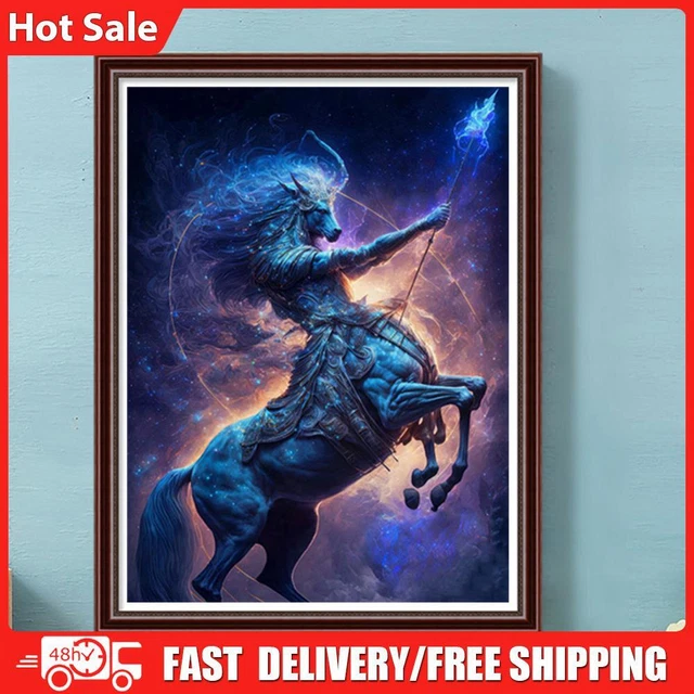 5D DIY Full Round Drill Diamond Painting The Zodiac Kit Art Home Decor (sz3722)