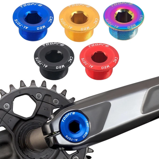 Lot De 4 Cache-poussière Pour Manivelle De Pédalier Vélo - 22 Mm - Anti-saleté