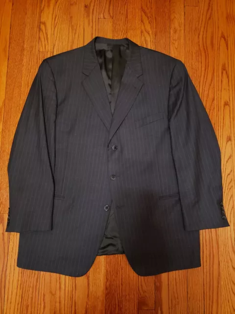 Men's Joseph Abboud Black Suit 48L/W42