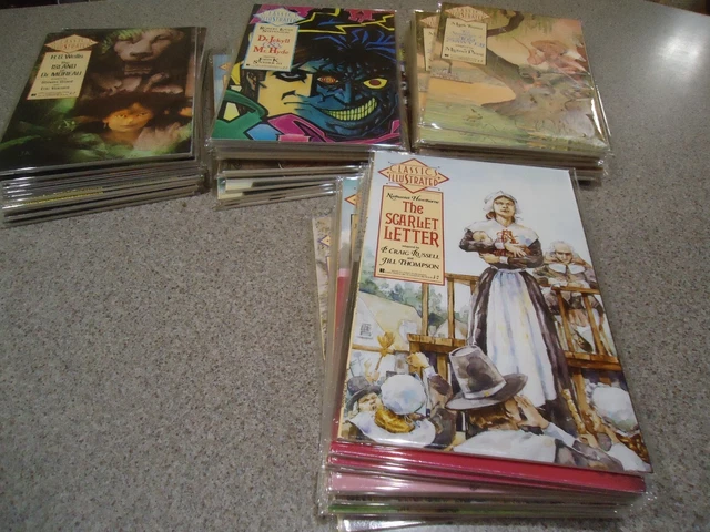 Classics Illustrated Large Lot Of 52 High Grade