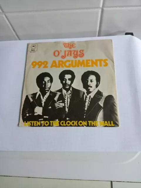 Die O'Jays - 922 Argumente (Niederlande Epos EPC 1014 Bild)