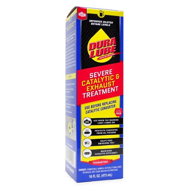 Dura Lube Catalytic Converter Cleaner, Exhaust Treatment Emissions Addititve
