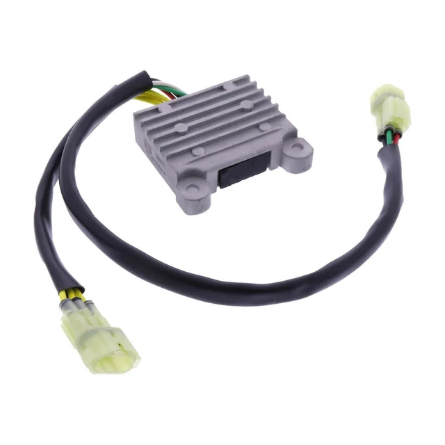 Régulateur Redresseur Tension 12V Pour KTM 250 300 400 450 525 530 EXC XC-W – Remplacement Fiable Avec Dissipateur Chaleur – Plug & Play
