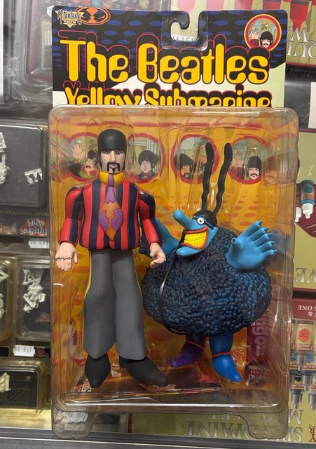 Mcfarlane The Beatles Yellow Submarine - Action Figure Ringo Starr Con Blue Meanie, 19 Cm (Fuori Produzione 1999)