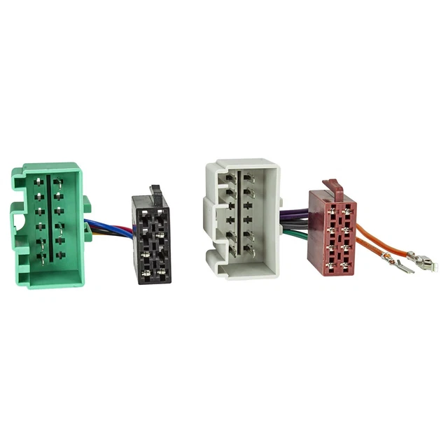 Tomzz Audio 7037-002 Câble Adaptateur Radio Compatible Avec Mitsubishi 1996-2006 Vers 16 Broches ISO