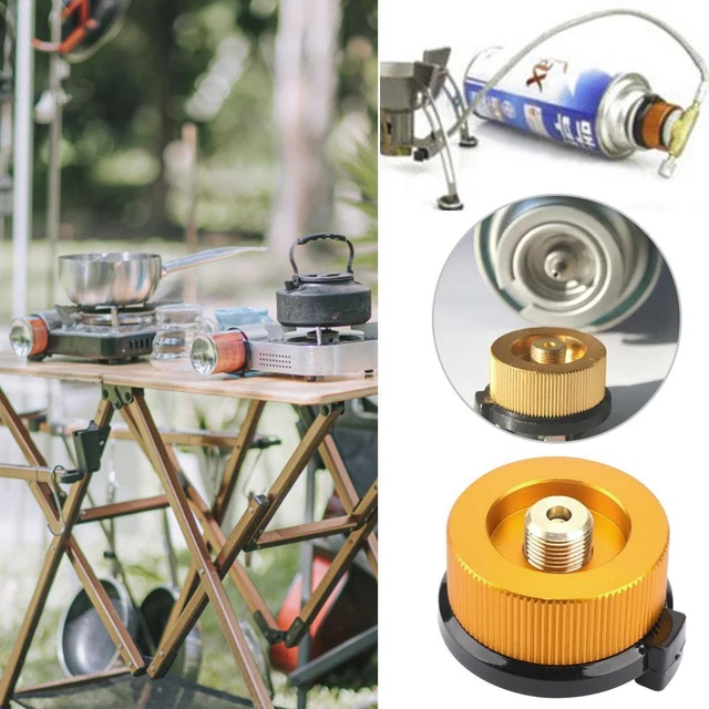 Cuisinière à gaz propane Brûleur d'adaptateur de recharge Coupleur de réservoir