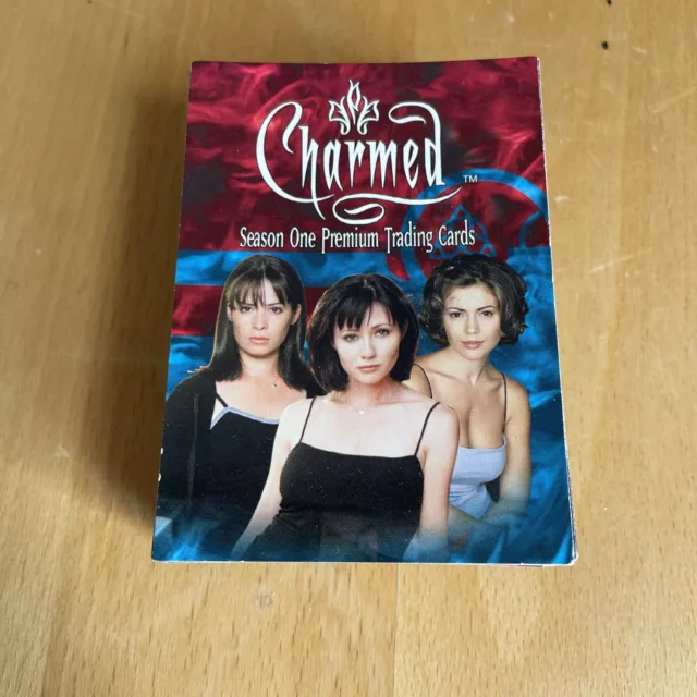 Inkworks 2000 Charmed Season 1 Trading Cards Base Set (72 Cards)