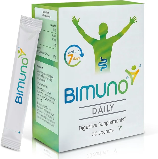 BIMUNO DAILY PREBIOTIC for Gut Health Bacterial Culture Food