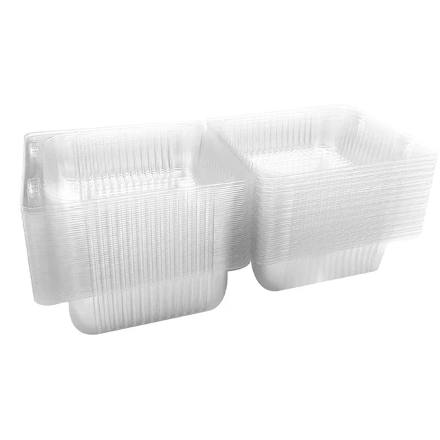 100 pz scatole singole fette per torta contenitori per dessert scatola per cheesecake R5J8