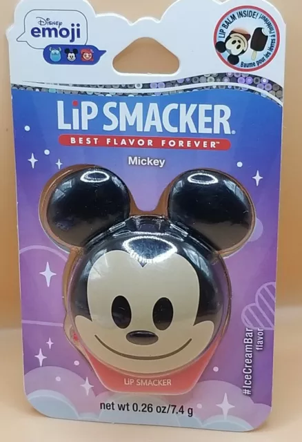 Lip Smacker Disney Emoji Mickey Mouse Lip Balm "NEW SEALED"
