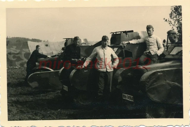 Foto, WK2, 14./Geb.Jg.Reg.99, Kmp.Ausb. Hohenfels, Bl.a. Sd.Kfz., 1939, 5026-520