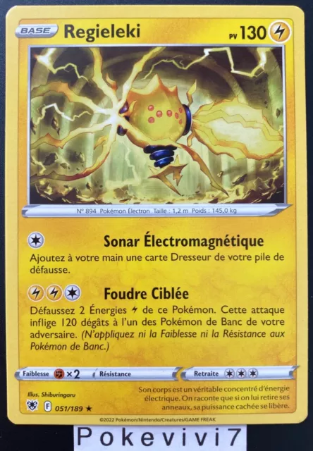 FR] Pokémon Carte EB10 108/189 Registeel RARE