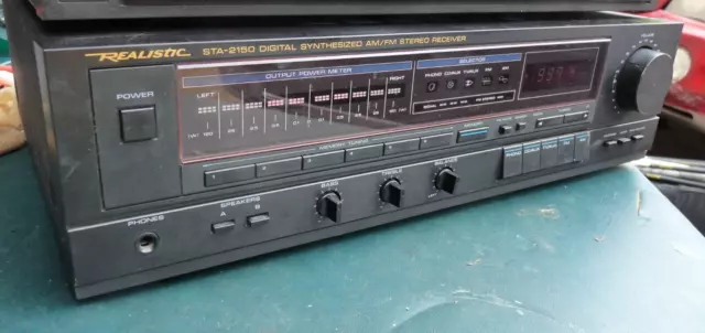 Realistic STA-2150 Digital Synthesized AM/FM Stereo Receiver (TESTED)