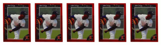 (5) 1992 Legends #52 Brien Taylor Baseball Card Lot New York Yankees