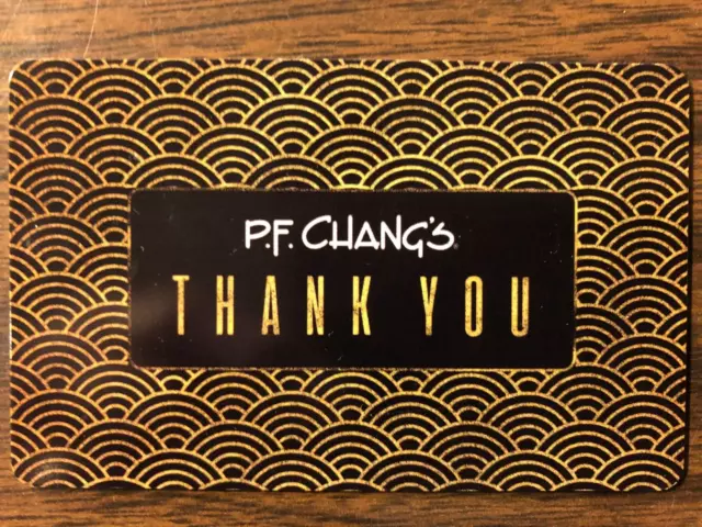 P.F. Chang's Gift Card $100.00 Value. Free Shipping!