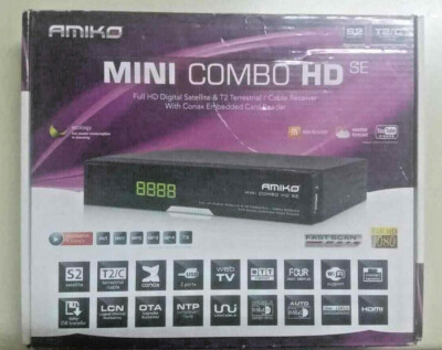 Amiko Decoder Amiko Mira HD 1080p Satellitare Legge Tessera Tivusat LCN Tivu sat Nuovo 