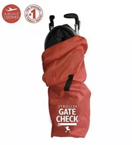 NEW J.L. Childress Gate Check Bag Cover for Umbrella Stroller - Red