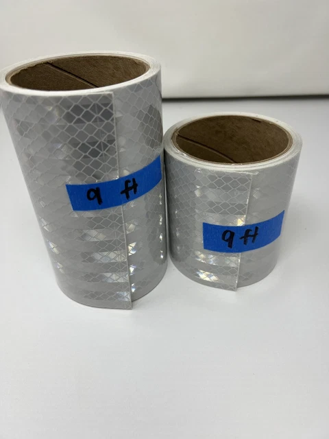 3M 3310 Prismatic Flexible Reflective Sheeting Work Zone Safety Tape Lot 2 Rolls