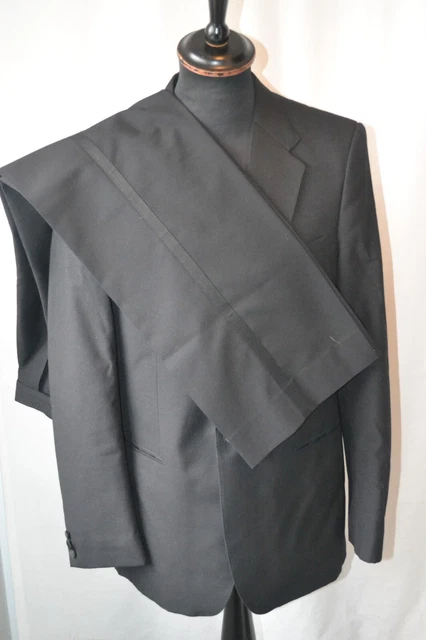 Abito da cena smoking nero vintage San Michele 2 pezzi M 40"" L 34"" L31