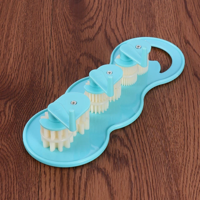 Pettine volant carta increspatura quilling plastica crimper strumenti di carta
