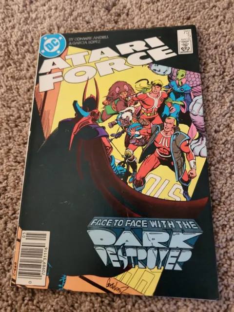 Atari Force #5 (DC Comics) 1983 Bronze Age Comic Jose Luis Garcia Lopez Cover