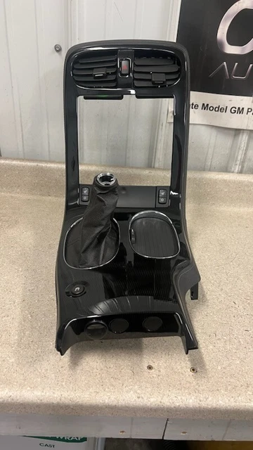 05 13 C6 Corvette Z06 Carbone Fibre Centre Console Radio Bord Interrupteur G OEM