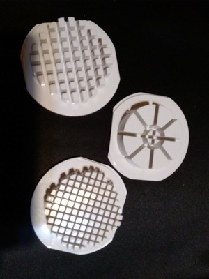 Lot 3 Cutting Dicing Press Plate ONLY Le Presse Gourmet Food Styler Replacement