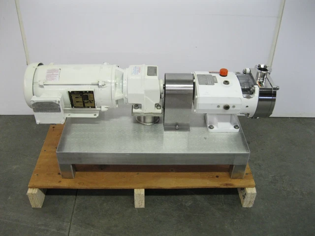 2" Alfa Laval GHPD SRU2-WLS Positive Displacement Lobe Pump 1.5 HP Motor Z57