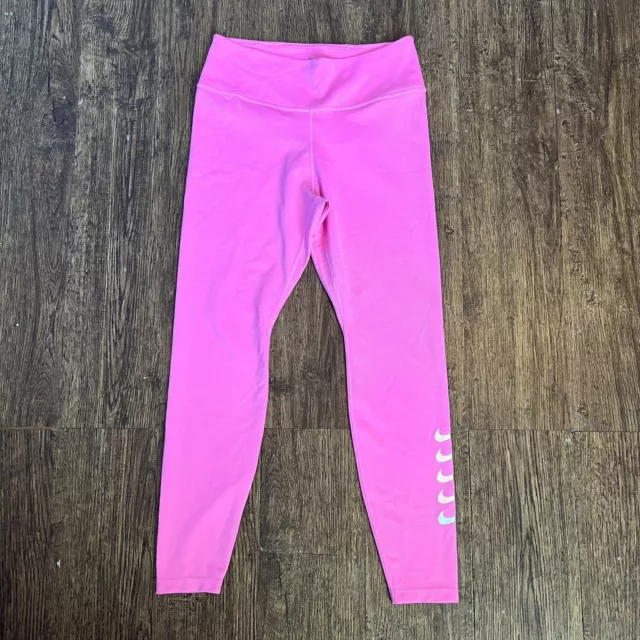 Nike Dri Fit Womens Medium Pink Leggings