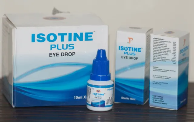 Gota para ojos Isotine Plus caduca 2024 o posterior