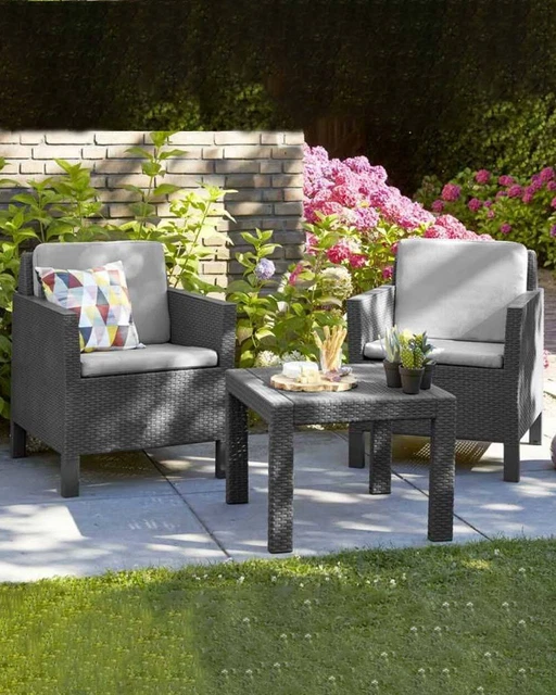Keter iowa 2 seater rattan best sale