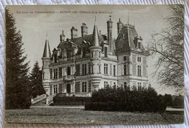 CPA 37 Indre et Loire - Autrèche - Château de la Rembergue