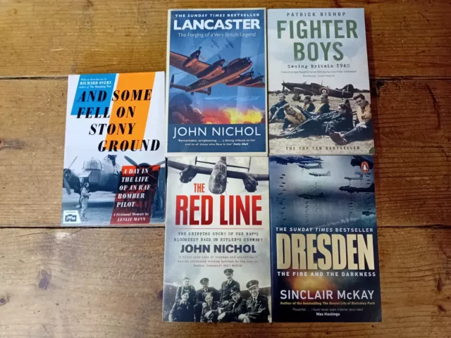 WWII Non-Fiction 5x Paperback Bundle