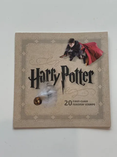 Harry Potter 20 First Class Forever Stamps Booklet USPS
