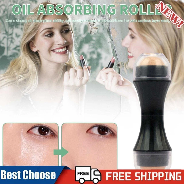 Rullo viso riutilizzabile - Stick rullo bellezza lavabile rimovibile per la cura della pelle