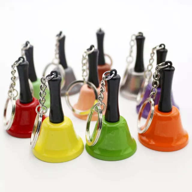 39mm Christmas Hand Bell Santa Claus Jingle Bells Party Supplies DecoratioCRFFAU