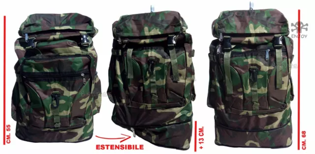 Zaino Mimetico Estensibile Zaino Militare Camouflage Zaino Da Viaggio