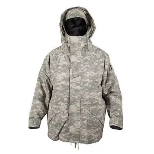 US Ecwcs Parka Army Ucp Acu At Digital Nässeschutz Cold Wet Weather Jacke XLarge