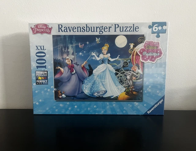 NEW DISNEY PRINCESS Ravensburger Jigsaw Puzzle 100 XXL Piece Cinderella ...