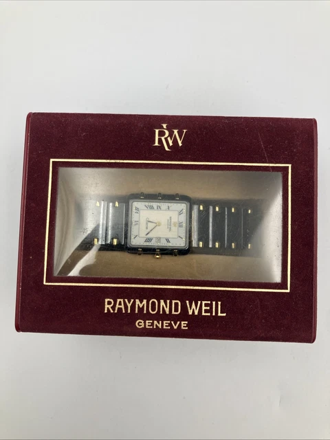 RAYMOND WEIL GENEVE Coliseum Ref 9985 Quartz Movement Non Working