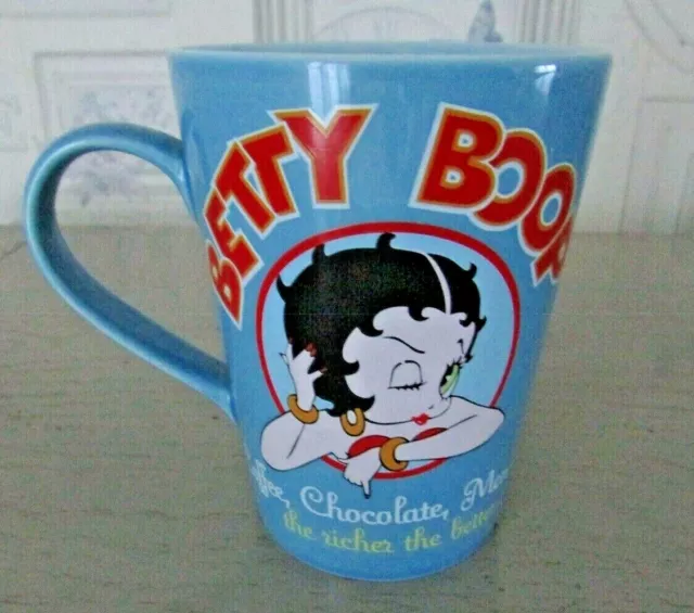 Mug 2005 King Syndicate Betty Boop Coffee, Chocolate, Men the richer the better