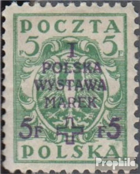 Briefmarken Polen  Mi 118A mit Falz