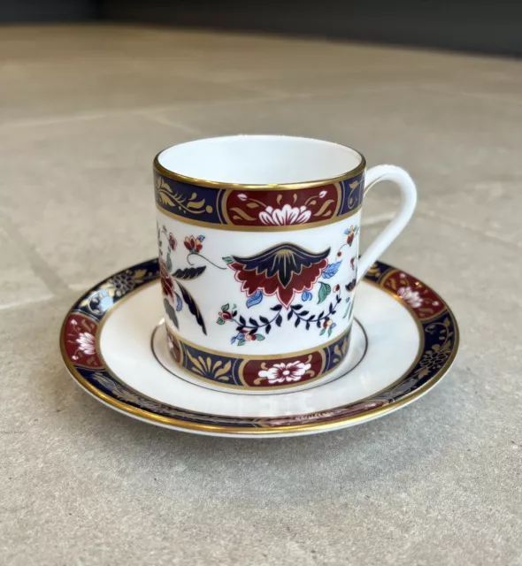 Royal Worcester ‘Prince Regent’  Cup & Saucer-The Connoisseur Collection