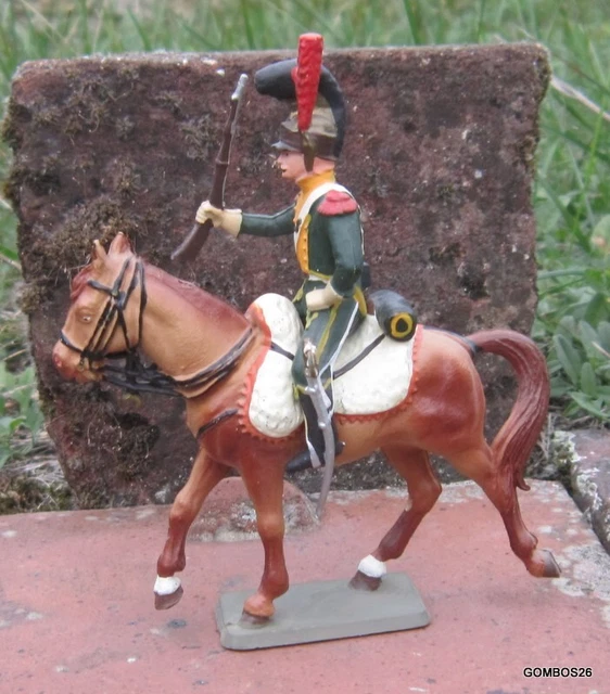 Figurine Starlux Premier Empire - Carabinier D'élite 2ème Régiment 1815, échelle 54mm - Occasion, Très Bon état