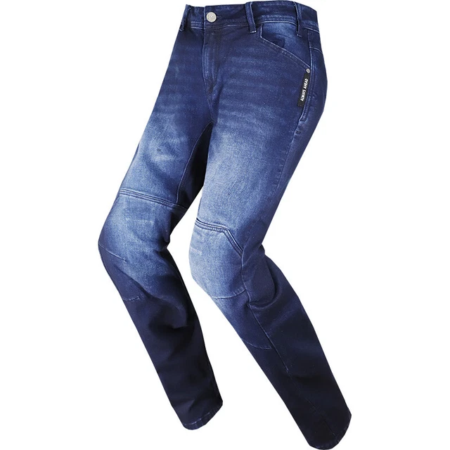 Pantaloni Moto Denim Ls2 Dakota Dark Blue Tg S