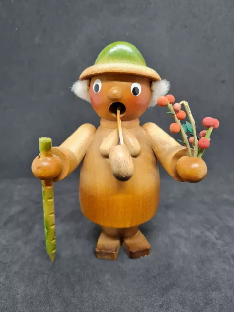 Räuchermann / Räuchermännchen Wanderer, evt Ulbricht / Steinbach (?) Erzgebirge