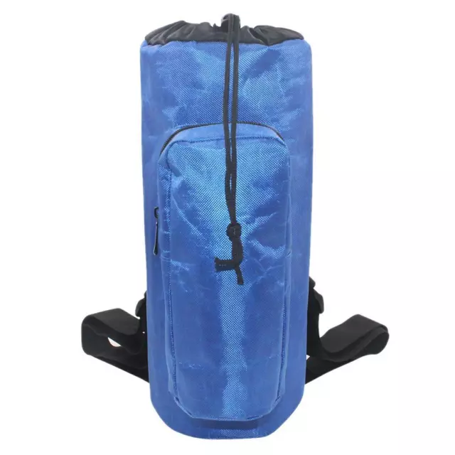 Oxygen Cylinder Backpack Storage Breathable Wearproof w/ Adjustable Belts