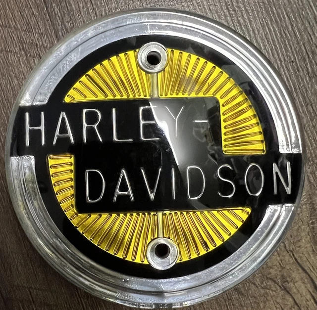 HARLEYDAVIDSON GAS TANK Fuel Tank Emblems 1958 Panhead FL FLH DUO
