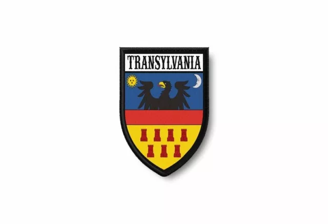 Patch toppe toppa ricamate termoadesiva bandiera stampato transilvania