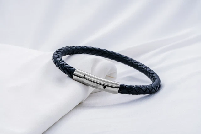 Bracelet cuir homme et femme - 'T’Challa' LK36